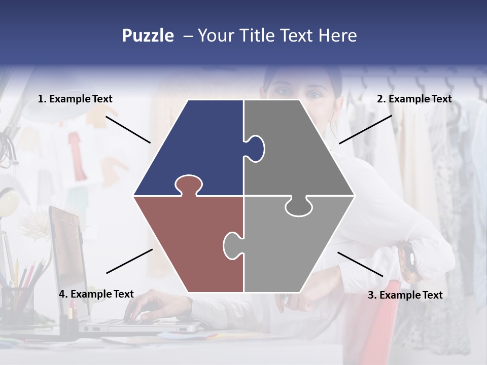 Stylish Background Fashion PowerPoint Template