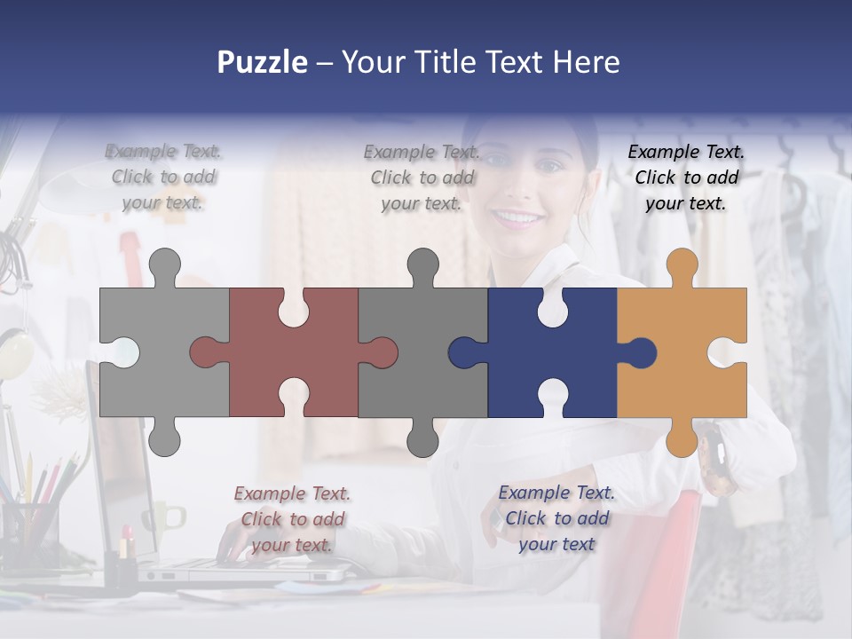 Stylish Background Fashion PowerPoint Template