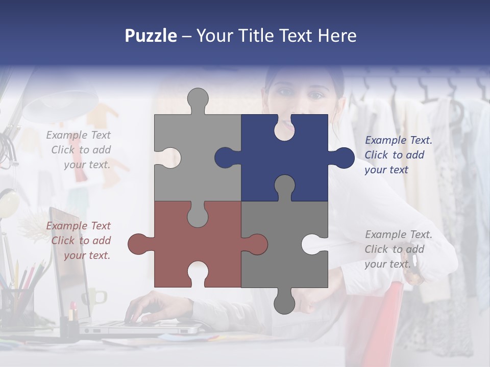 Stylish Background Fashion PowerPoint Template