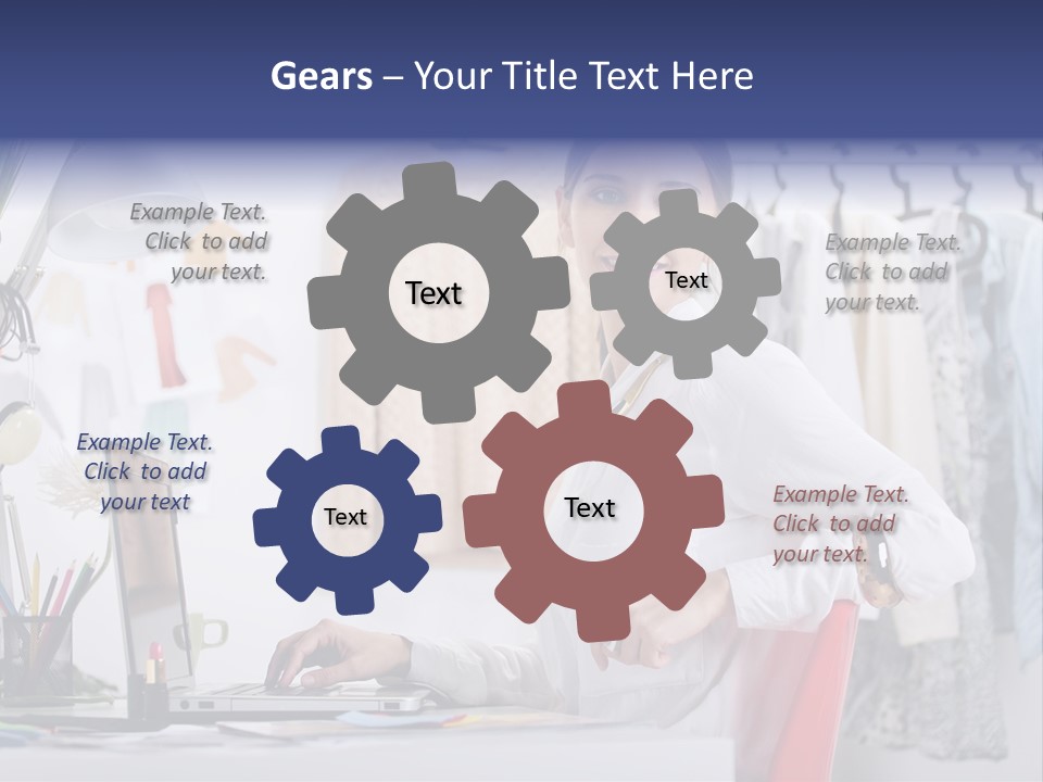 Stylish Background Fashion PowerPoint Template