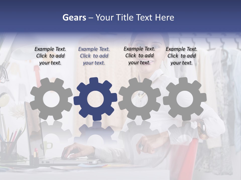 Stylish Background Fashion PowerPoint Template