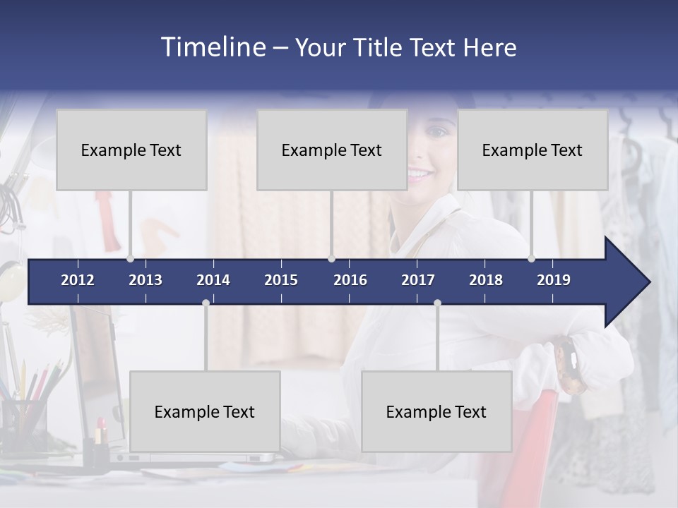 Stylish Background Fashion PowerPoint Template