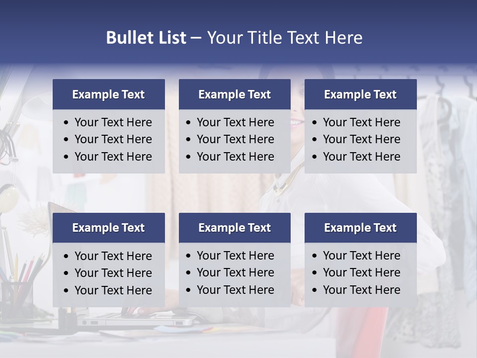 Stylish Background Fashion PowerPoint Template
