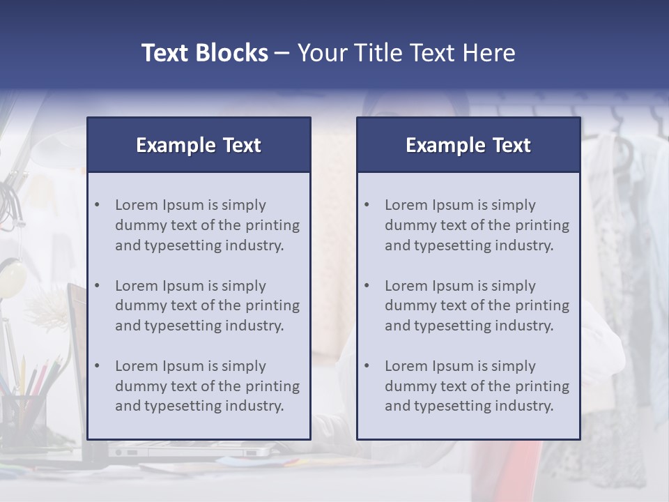 Stylish Background Fashion PowerPoint Template