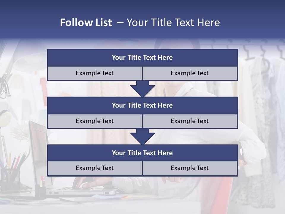 Stylish Background Fashion PowerPoint Template