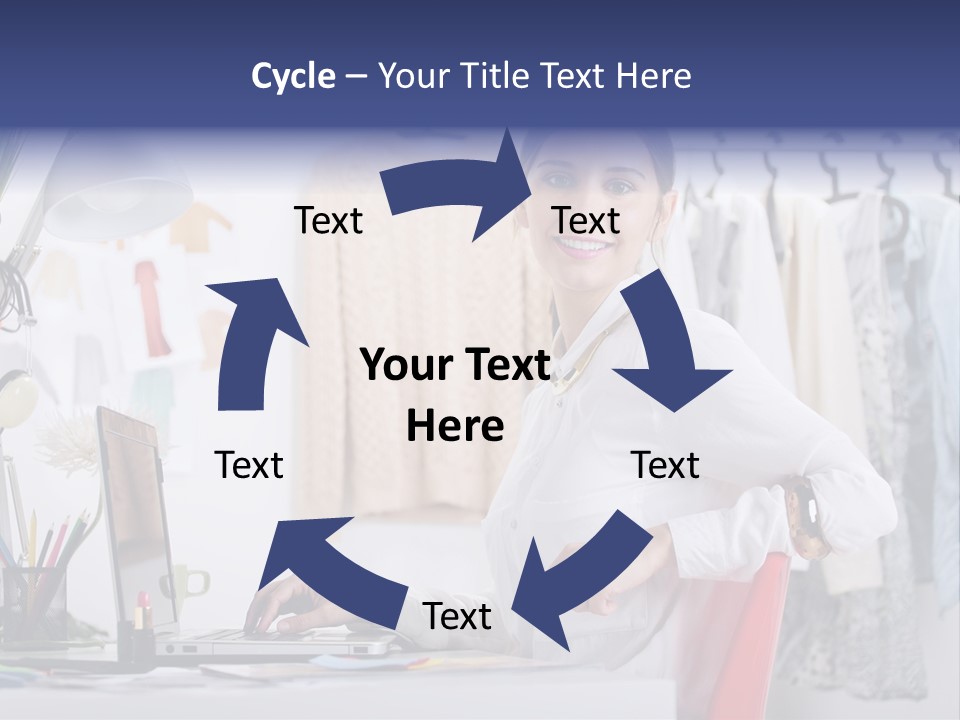 Stylish Background Fashion PowerPoint Template