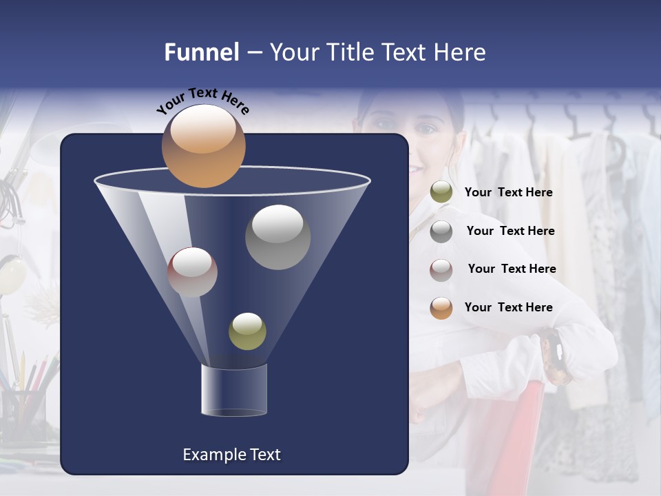 Stylish Background Fashion PowerPoint Template