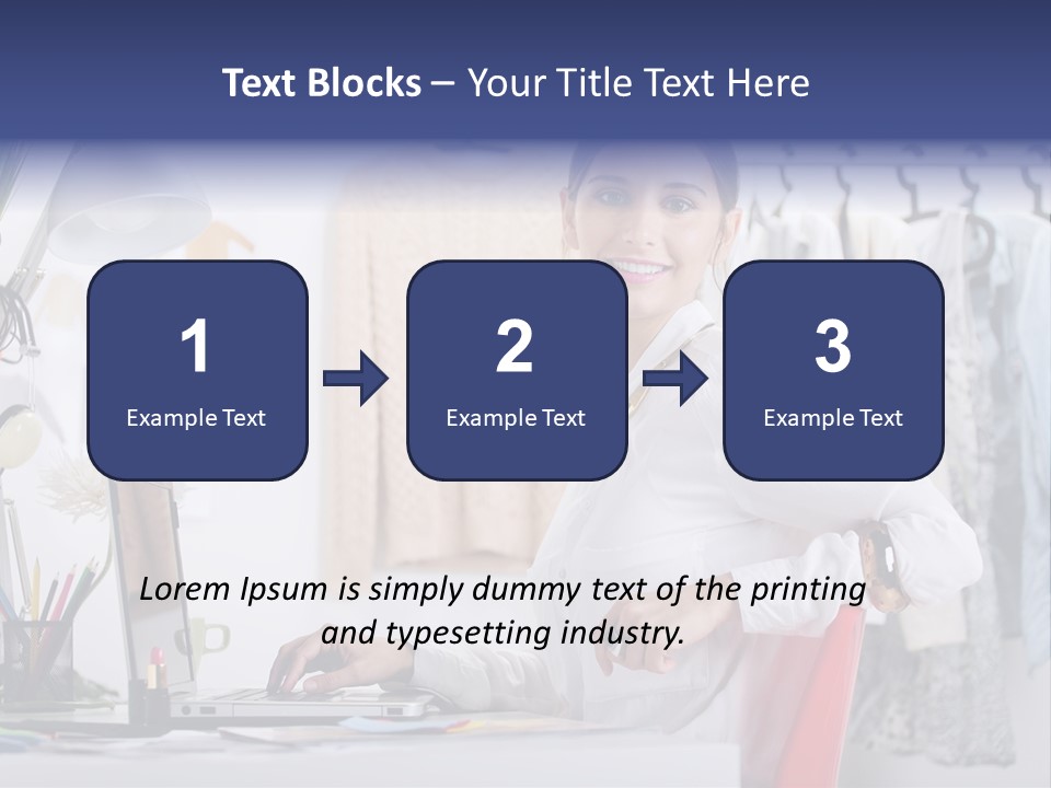 Stylish Background Fashion PowerPoint Template