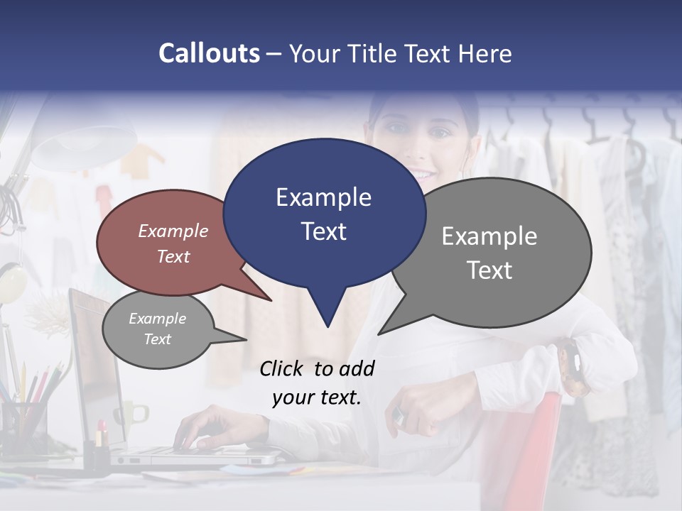 Stylish Background Fashion PowerPoint Template