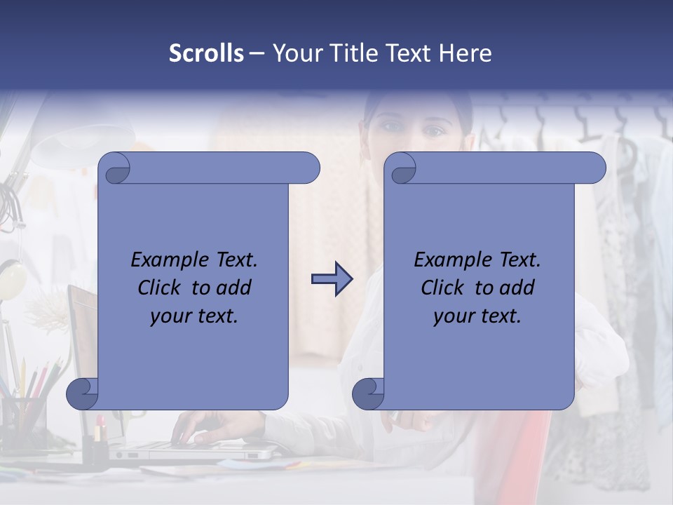Stylish Background Fashion PowerPoint Template
