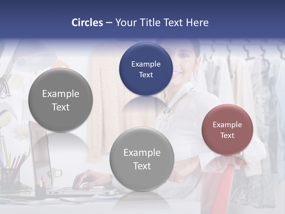 Stylish Background Fashion PowerPoint Template