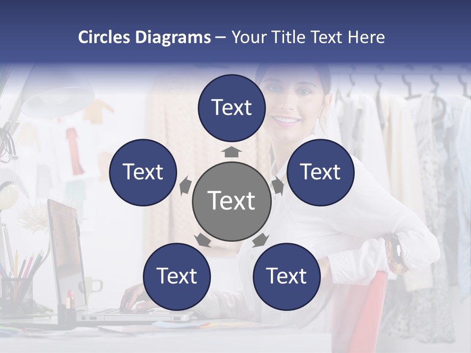 Stylish Background Fashion PowerPoint Template