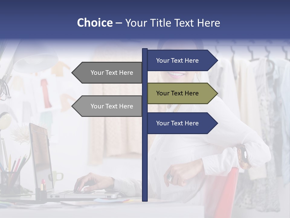 Stylish Background Fashion PowerPoint Template