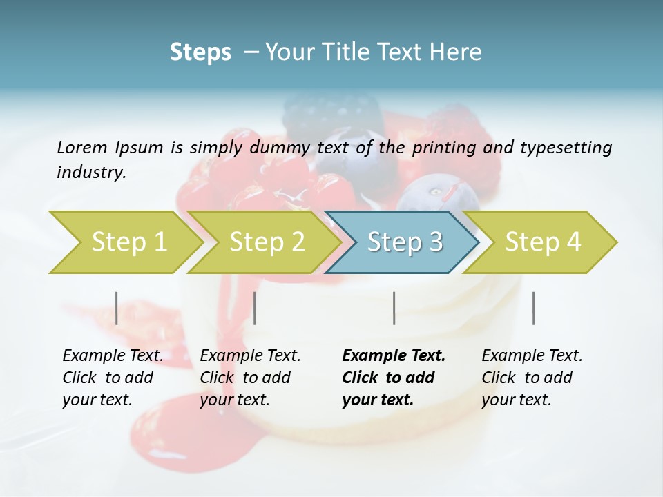 Cheese Tasty Sauce PowerPoint Template