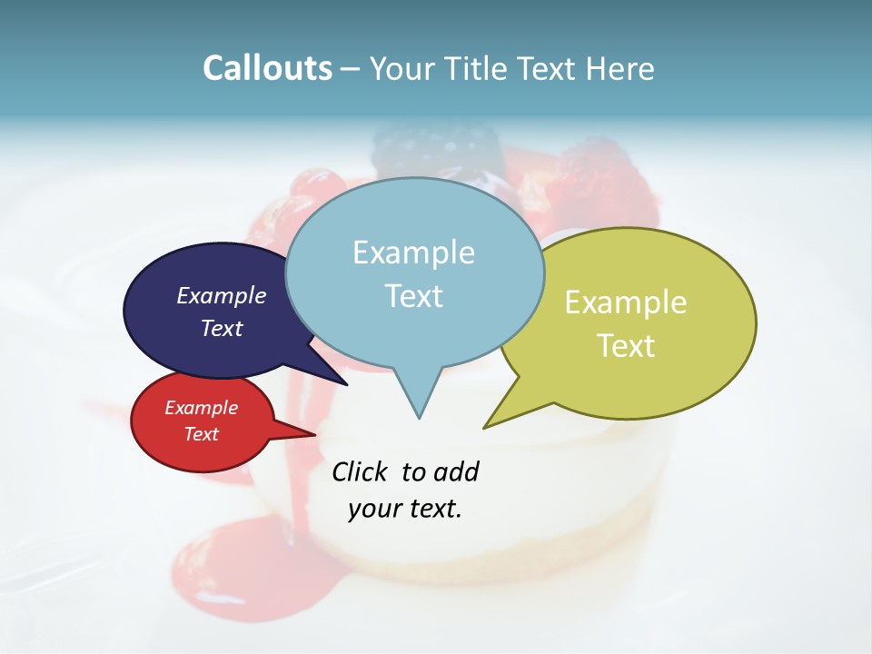 Cheese Tasty Sauce PowerPoint Template