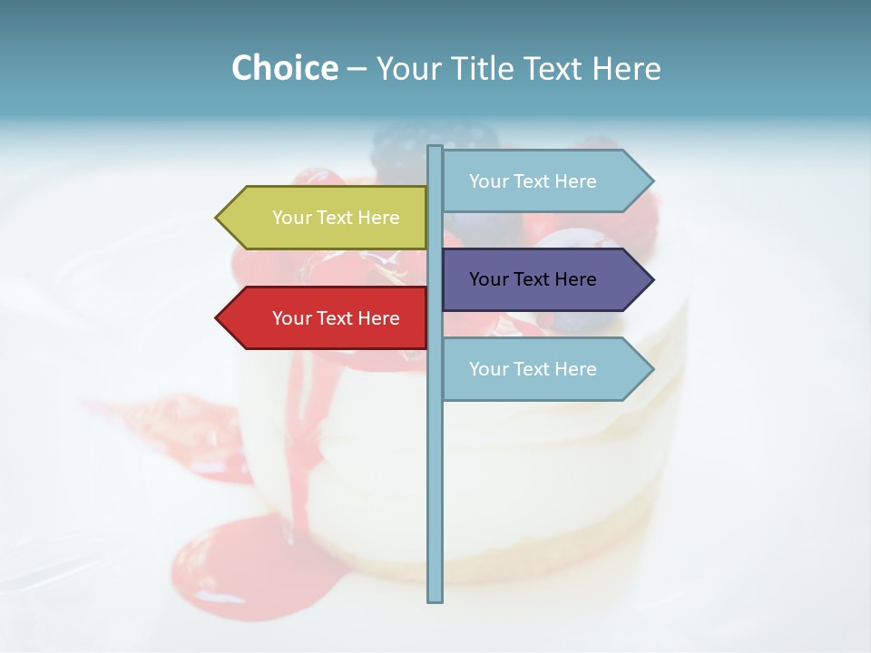 Cheese Tasty Sauce PowerPoint Template