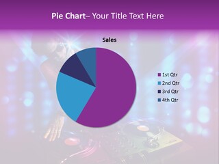 Entertainment Turntable Volume PowerPoint Template