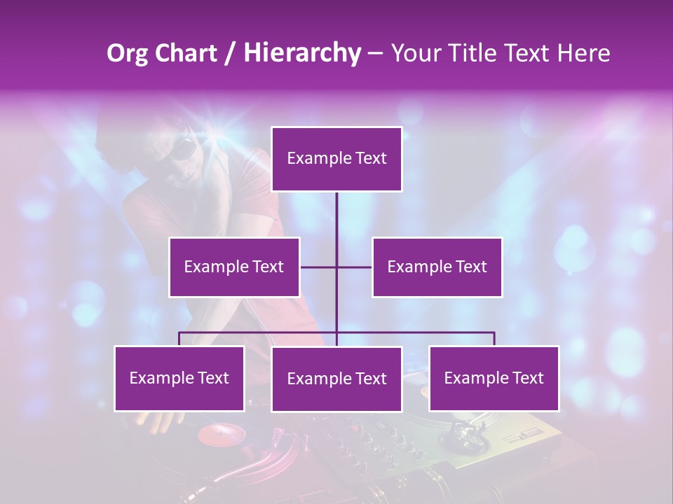 Entertainment Turntable Volume PowerPoint Template