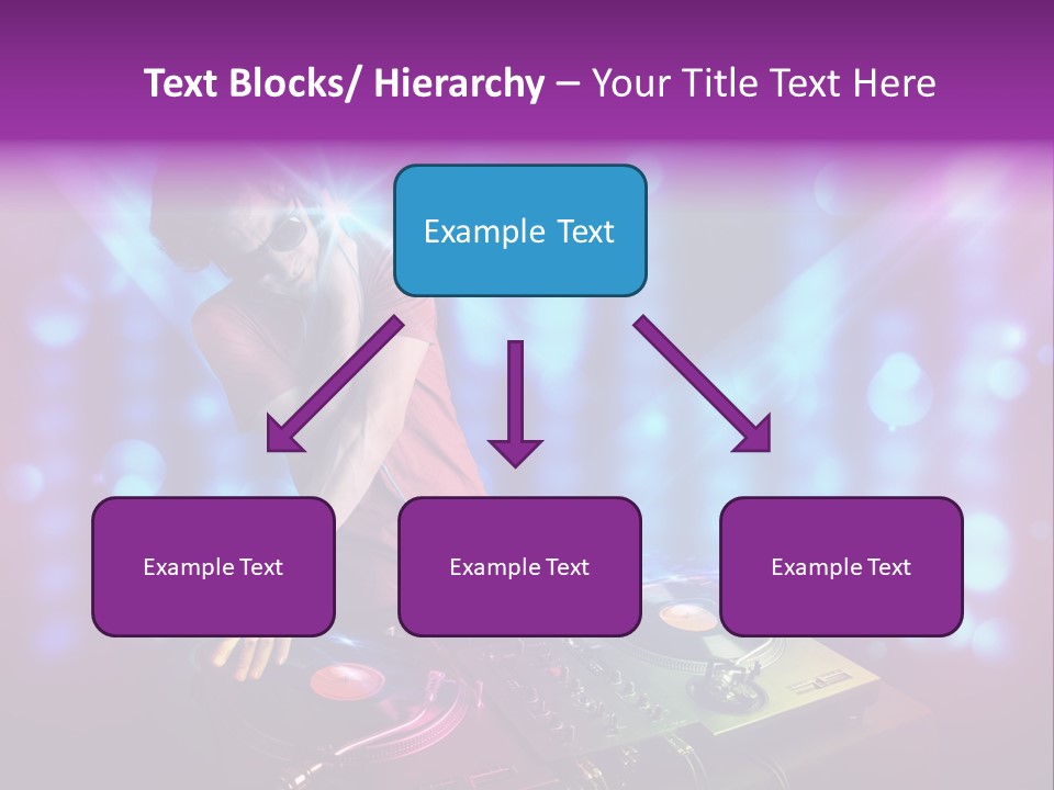 Entertainment Turntable Volume PowerPoint Template