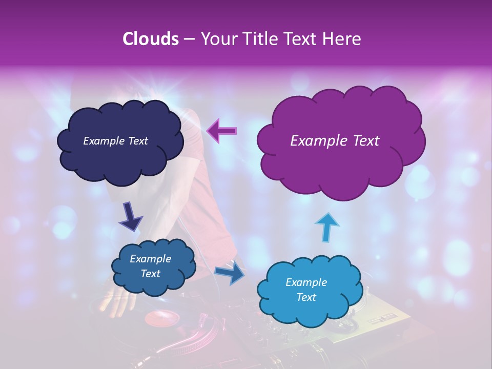 Entertainment Turntable Volume PowerPoint Template
