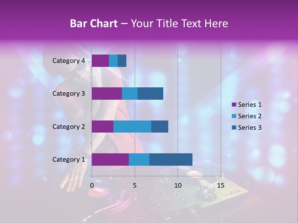 Entertainment Turntable Volume PowerPoint Template