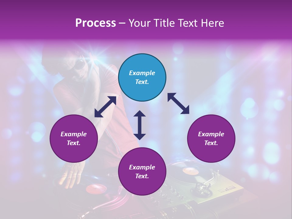 Entertainment Turntable Volume PowerPoint Template