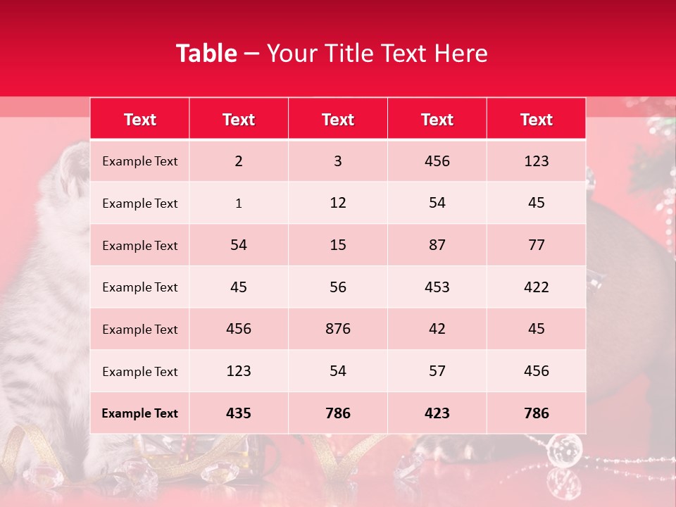 Dog Kitten And Puppy Backlight PowerPoint Template