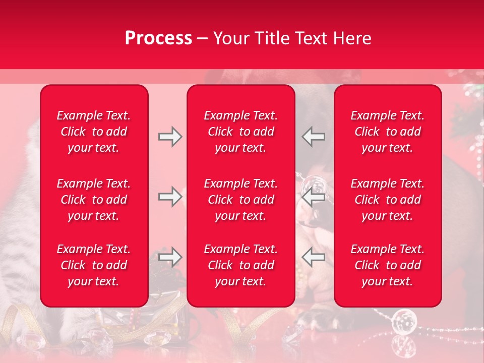 Dog Kitten And Puppy Backlight PowerPoint Template