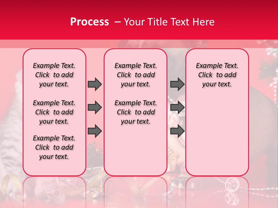 Dog Kitten And Puppy Backlight PowerPoint Template