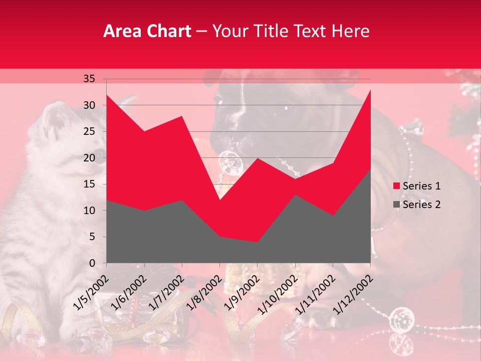 Dog Kitten And Puppy Backlight PowerPoint Template