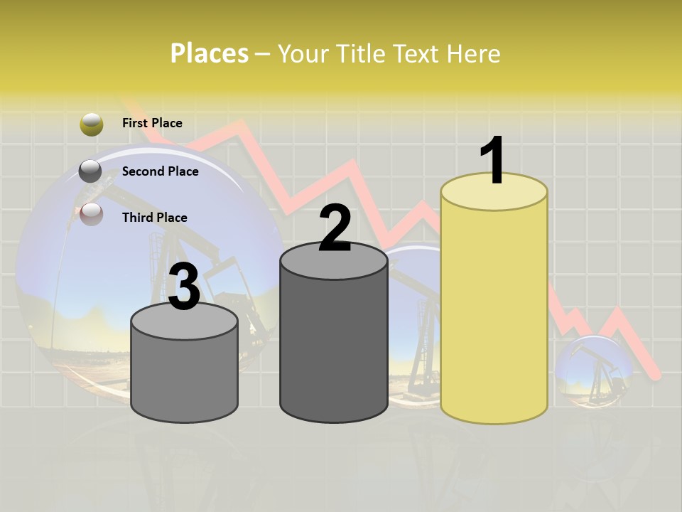 Rig Lubricant Pipe PowerPoint Template