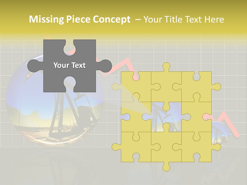 Rig Lubricant Pipe PowerPoint Template