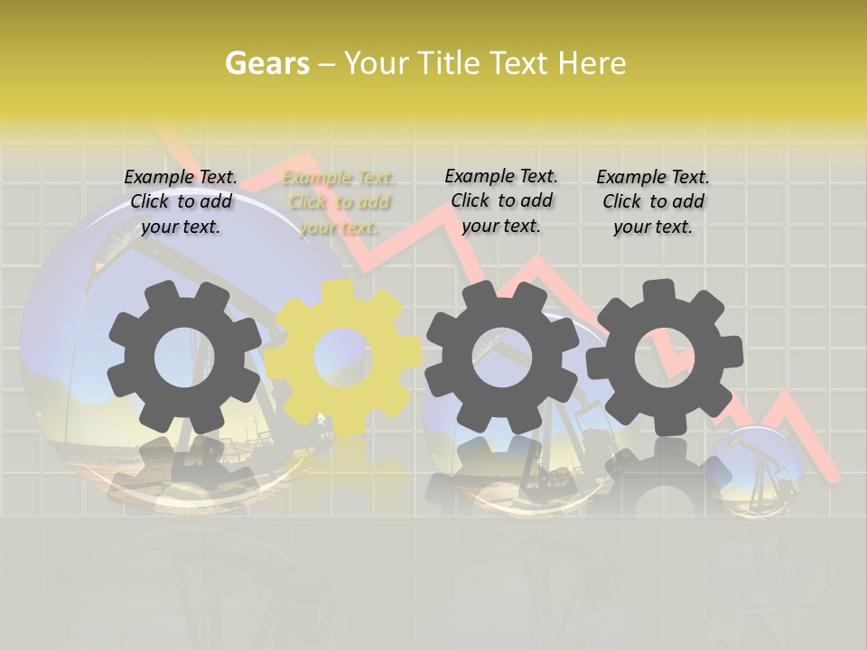 Rig Lubricant Pipe PowerPoint Template