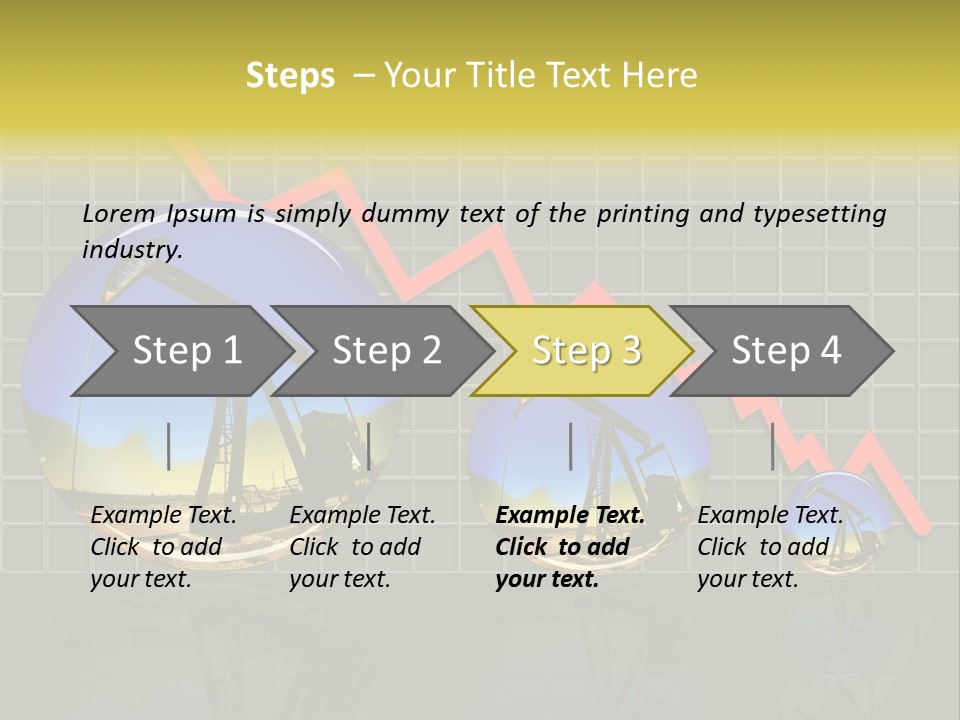 Rig Lubricant Pipe PowerPoint Template