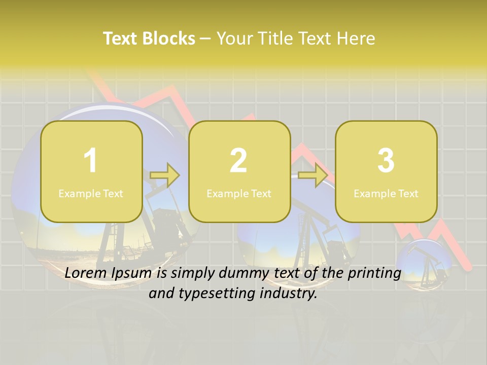 Rig Lubricant Pipe PowerPoint Template