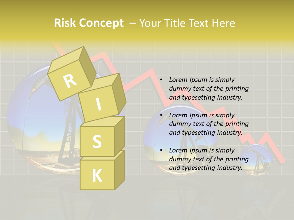 Rig Lubricant Pipe PowerPoint Template