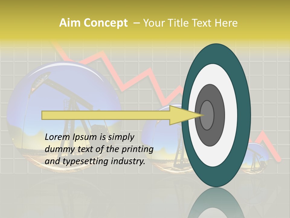 Rig Lubricant Pipe PowerPoint Template