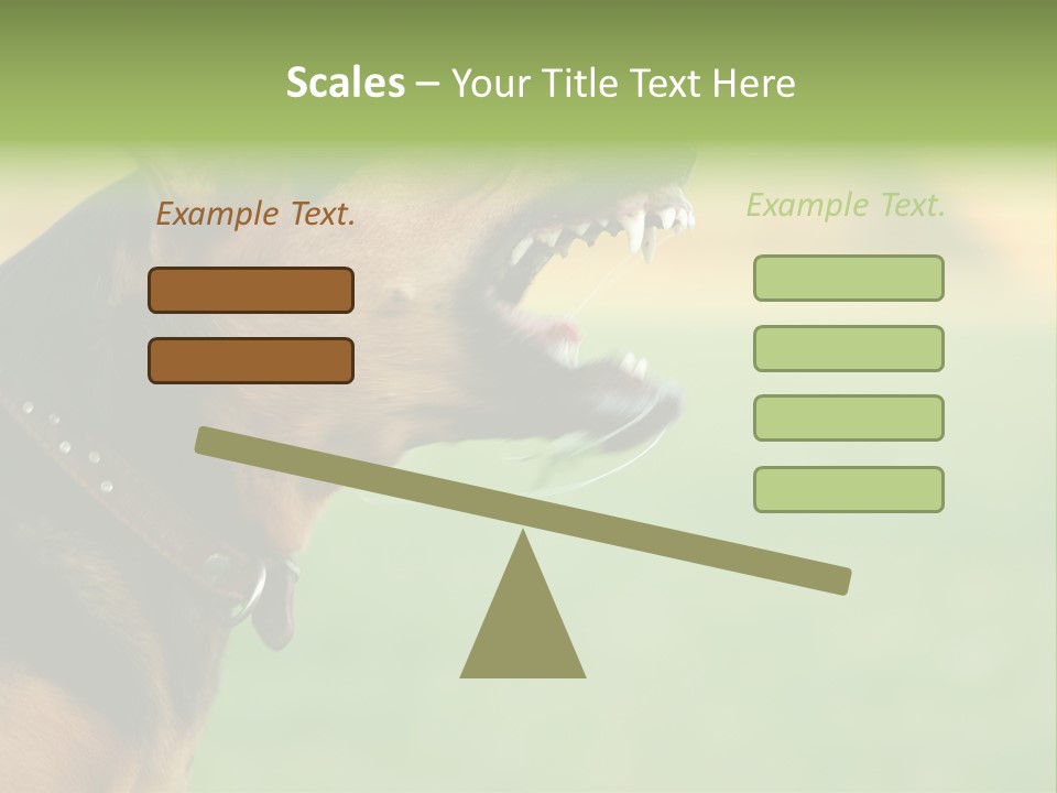 Angry Ear Savage PowerPoint Template