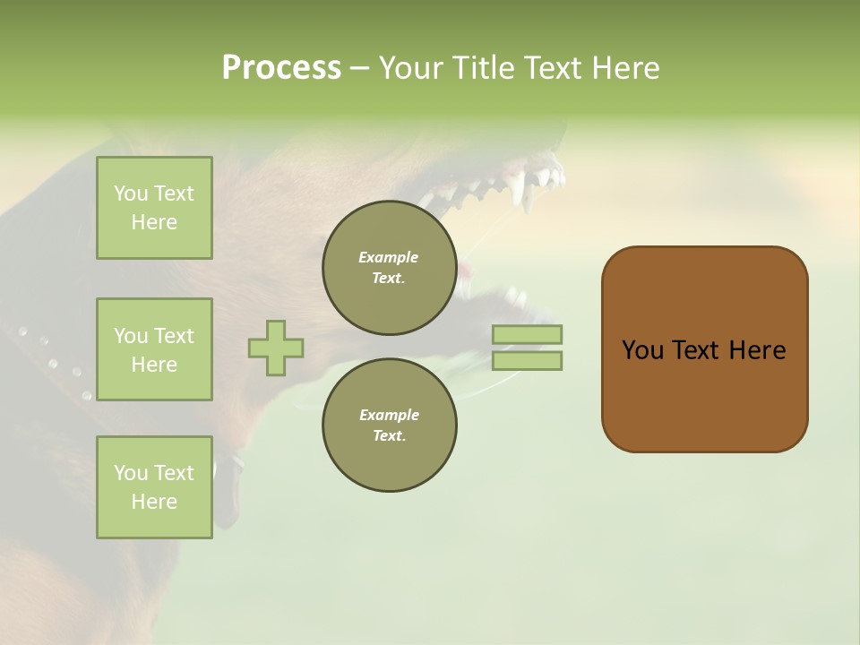 Angry Ear Savage PowerPoint Template