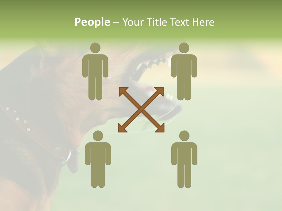 Angry Ear Savage PowerPoint Template