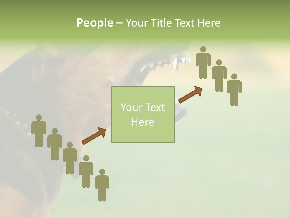 Angry Ear Savage PowerPoint Template