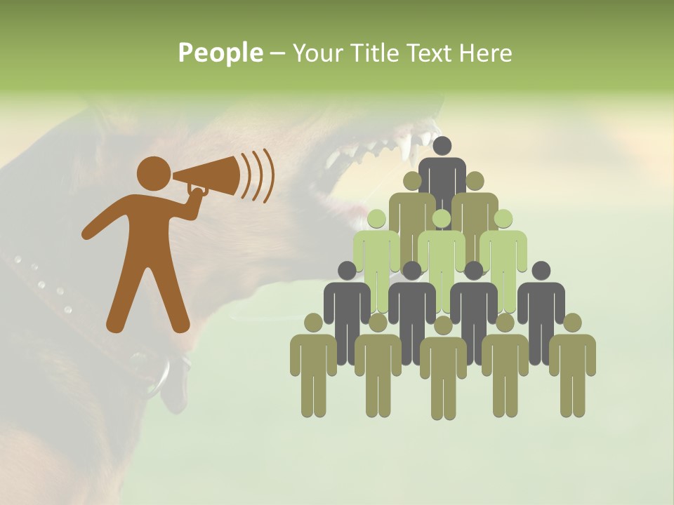 Angry Ear Savage PowerPoint Template