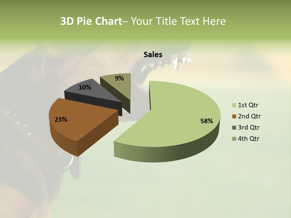 Angry Ear Savage PowerPoint Template