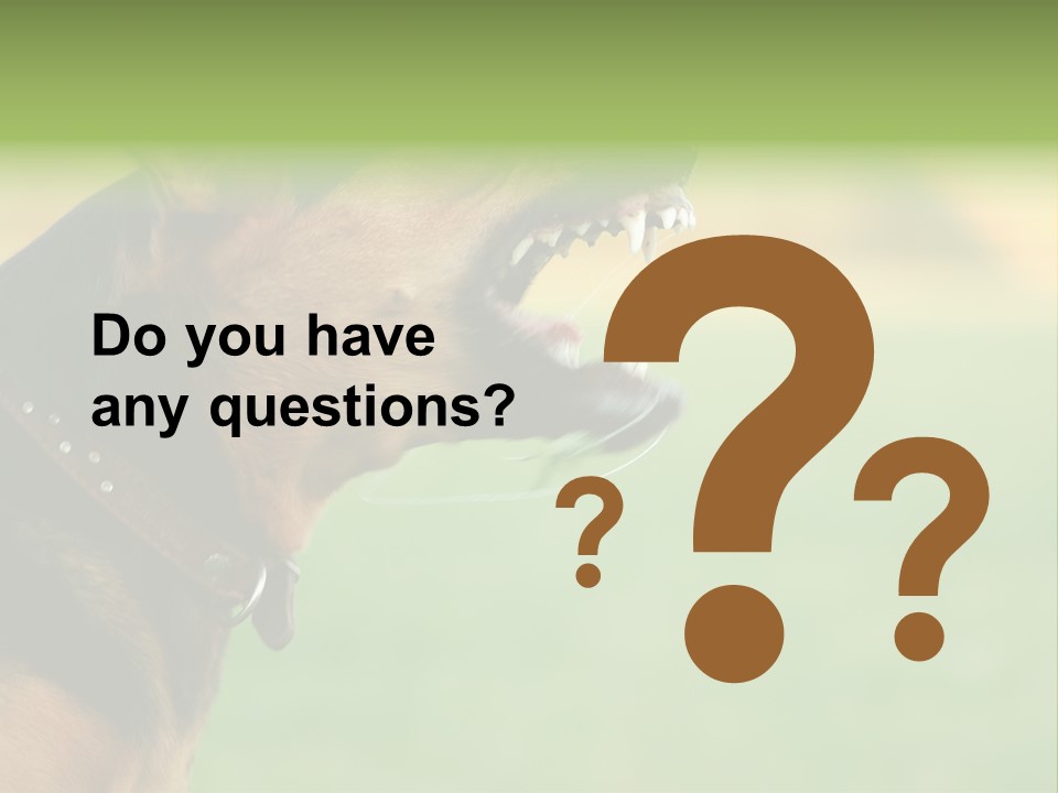 Angry Ear Savage PowerPoint Template