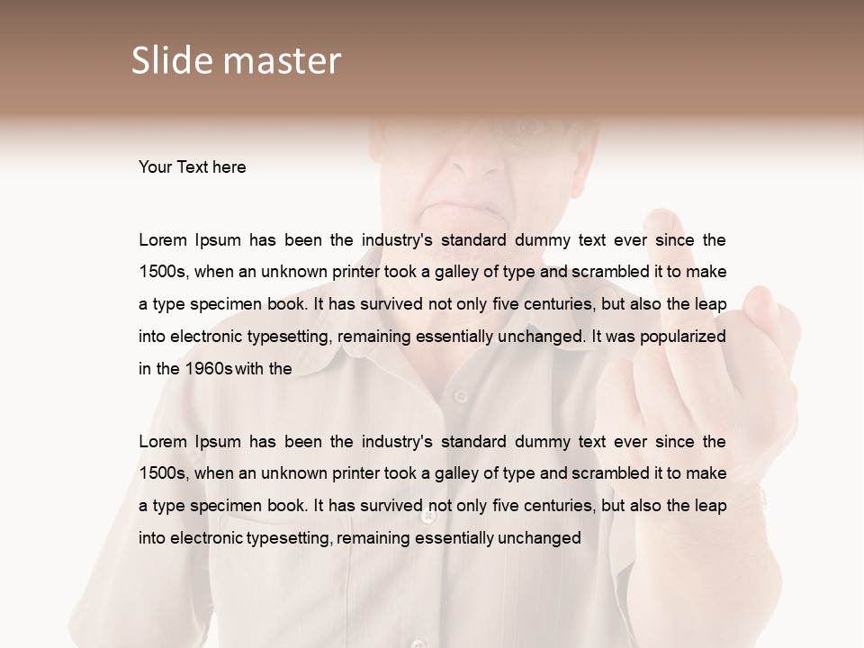 Expression Provocation Annoyed PowerPoint Template