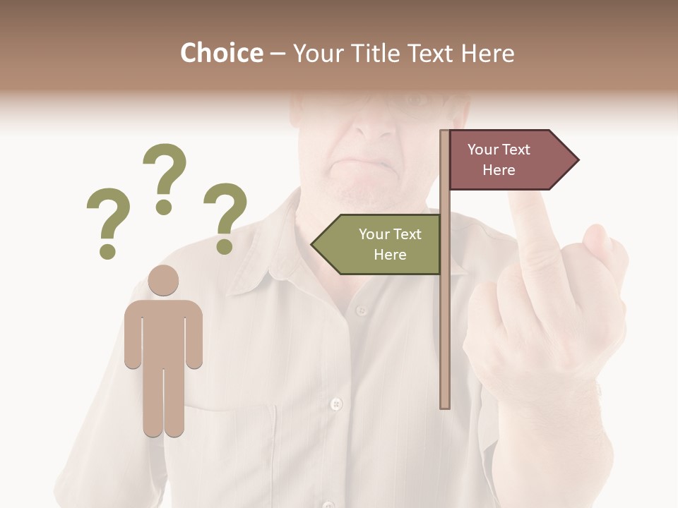 Expression Provocation Annoyed PowerPoint Template