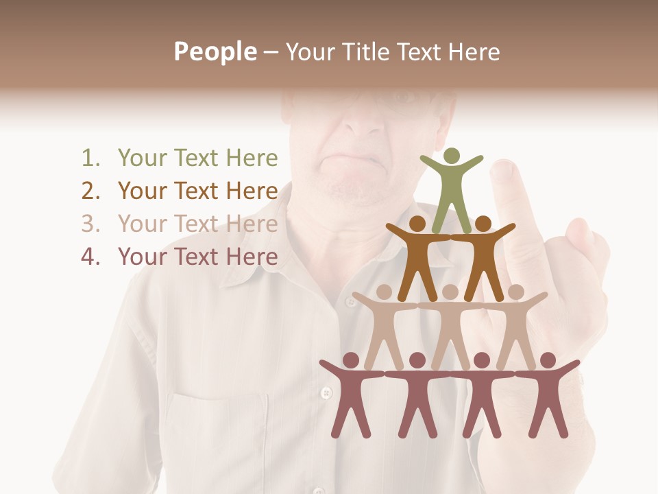 Expression Provocation Annoyed PowerPoint Template