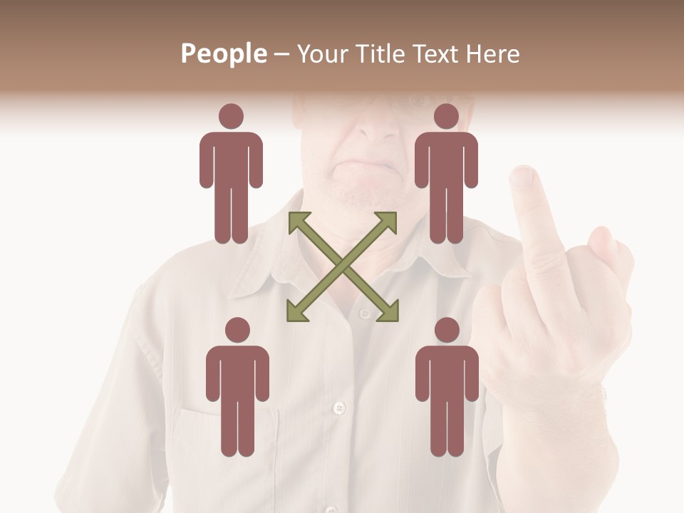 Expression Provocation Annoyed PowerPoint Template