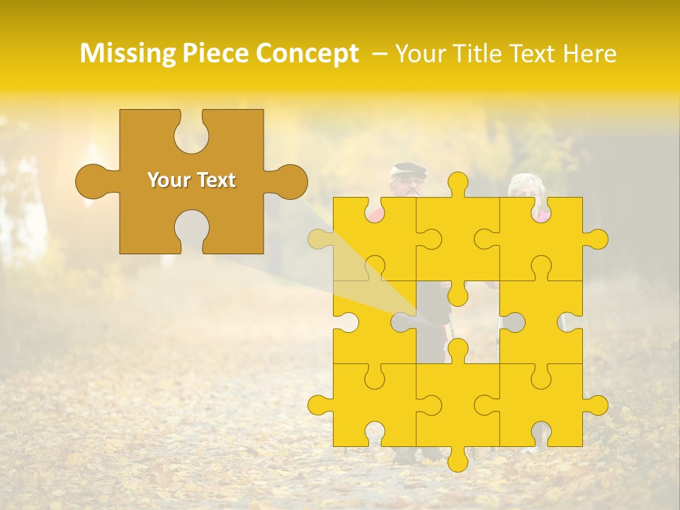 Fitness Walking Exercise Power PowerPoint Template