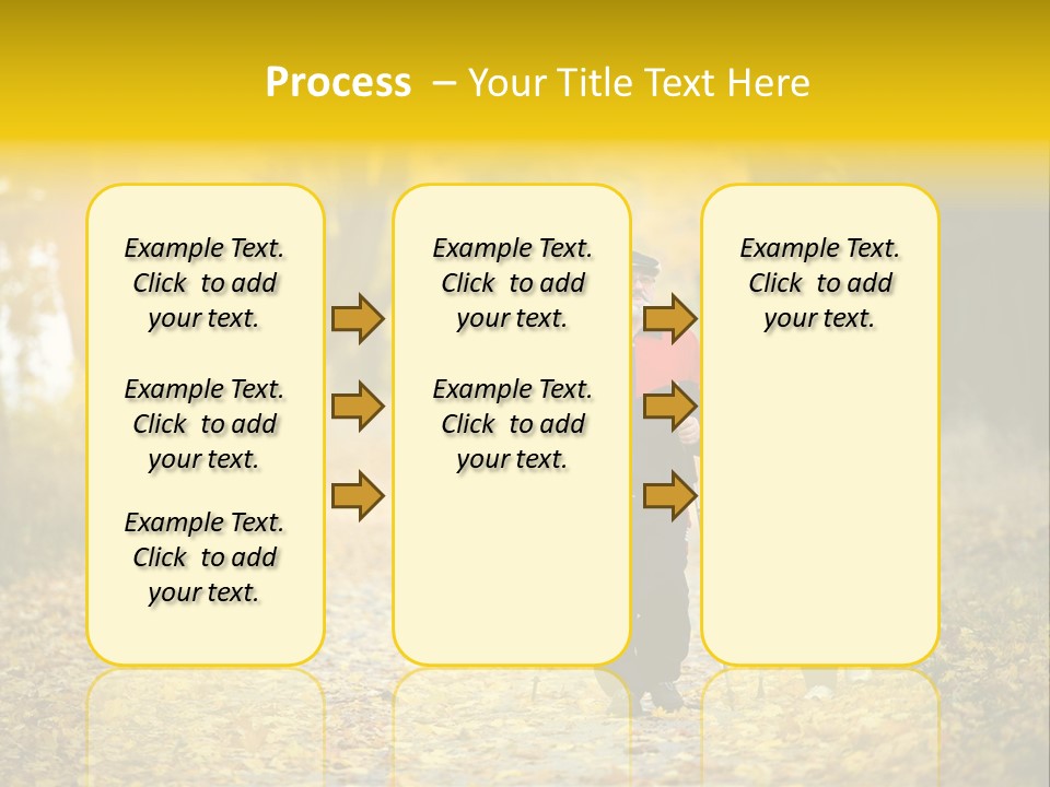 Fitness Walking Exercise Power PowerPoint Template
